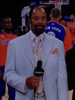 Grading Walt "Clyde" Frazier's suits one game at a time