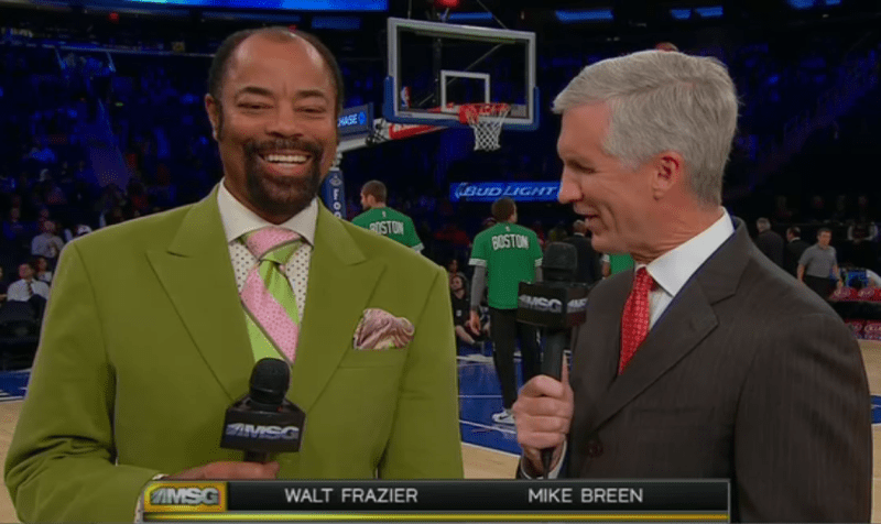 Even Breen is shocked that Clyde wore green for tonight's game against his most hated team!